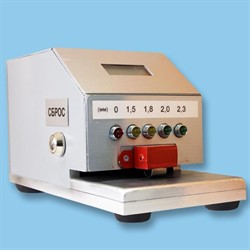 Прибор для контроля толщины шва чулочно-носочных изделий (типа ПТК) по ГОСТ 8541-94