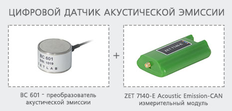 Цифровой датчик акустической эмиссии Цифровой датчик акустической эмиссии