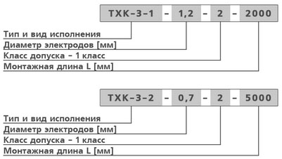 Преобразователи термоэлектрические ТХА/ТХК Преобразователи термоэлектрические ТХА/ТХК