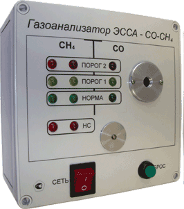  Стационарные газоанализаторы ЭССА-СО-СН4/N исполнение МБ