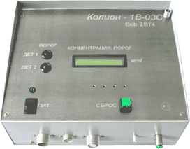 Стационарный двухдетекторный газоанализатор КОЛИОН-1В-03С