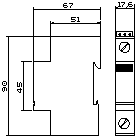 Габаритный чертеж PIII (DS)