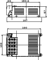 Габаритный чертеж Pl-k150