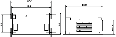 Габаритный чертеж Pl-k25 RFI