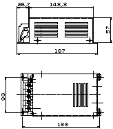 Габаритный чертеж Pl-k32