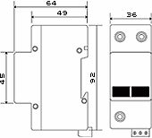 Габаритный чертеж SPC1.1 (DS)