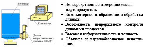 Автоматизированный контроль массы нефтепродуктов