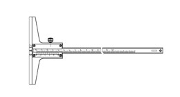 Штангенглубиномер специальный ШГН-250